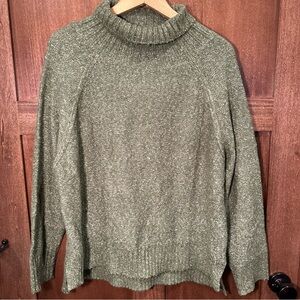 Baltic Born Green Oaklynn Turtleneck Sweater